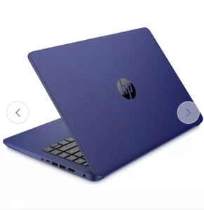 HP Stream 14s-dq0012na 14in Celeron 4GB 128GB Laptop - Blue ( Brand New in Box) - Picture 1 of 13