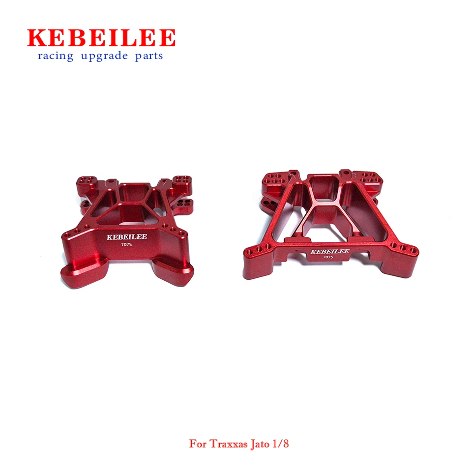 KEBEILEE CNC Alu7075 Front&Rear Shock Tower For TRAXXAS JATO 1/8 #9033 #9034 - Image 1 of 1