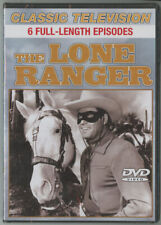 FACTORY SEALED LONE RANGER CLASSIC TV, TELEVISION 6 FULL LENGTH EPISODES
