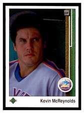 1989 Upper Deck #367 KEVIN MCREYNOLDS New York Mets ~D7A
