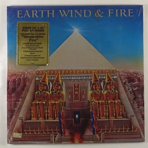 Earth, Wind & Fire "All 'N All" LP Columbia w/ Poster & hype sticker SEALED - Picture 1 of 2