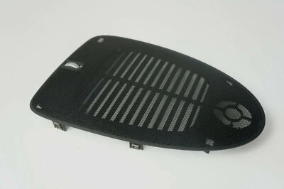 2003-2006 porsche cayenne 955 center dashboard speaker cover grill black dash - Image 1 of 4