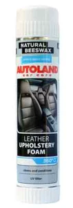 AUTOLAND clean condition LEATHER UPHOLSTERY FOAM 400ml new CLEARENCE - Picture 1 of 1