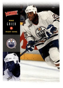 2000-01 Upper Deck Victory - #95 Mike Grier Oilers - Picture 1 of 2