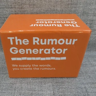 The Rumour Generator Game Word Card Game - Image 1 of 4