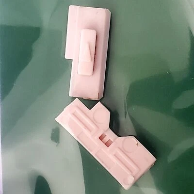 Original Nintendo DS Lite Power And Volume Sliders Coral Pink - Image 1 of 2