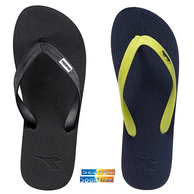 DIADORA TARIFA INFRADITO NERO GIALLO CIABATTE PANTOFOLE MARE