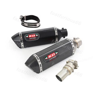 51mm For Kove 800X Any Year Motorcycle Exhaust Mufflers Mid Link Pipe DB Killer - Picture 1 of 14