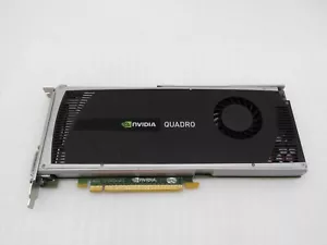 HP NVIDIA Quadro 4000 608533-002 2GB GPU Video Card w/1x DVI 2x DP 616076-001 - Picture 1 of 4