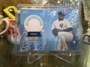 2023 Topps Holiday Relic Luis Severino New York Yankees #RC-LS - Picture 1 of 2
