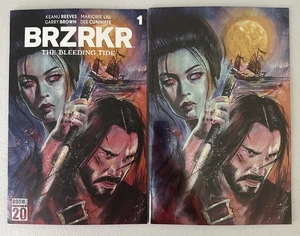 Brzrkr The Bleeding Tide Suspiria Vilchez Trade & Virgin Foil Set LTD 250 - Picture 1 of 21