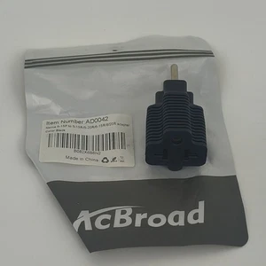 5-15P auf 5-15R, 5-20R, 6-15R, 6-20R Adapter, 15 Amp Haushalt AC Stecker auf 20 A... - Bild 1 von 3