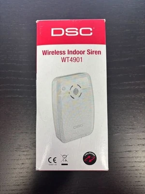 DSC WT4901 2-Way Wireless Indoor Siren - Image 1 of 2