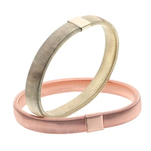 2 Piezas Camisa Manga Anillo Hombre Mujer Bandas Soportes Antideslizantes Ligas Elásticas - Imagen 1 de 12