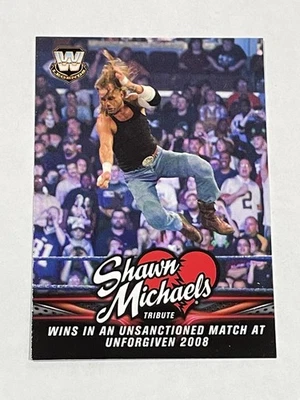 2018 Topps WWE Then Now Forever Wrestling Tribute #31 - Shawn Michaels Foto 1 de 2