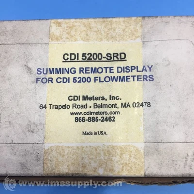CDI Meters CDI 5200-SRD Summing Remote Display FNOB - Image 1 of 4