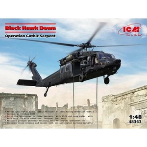 ICM 1:48 ML-60L Elicottero Black Hawk Down, Operazione Gothic Serpent Model Kit - Foto 1 di 4