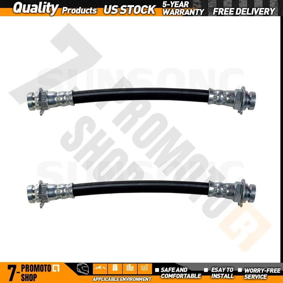 Manguera hidráulica de freno trasero para Chevrolet Corsica 1987-1996 Foto 1 de 4