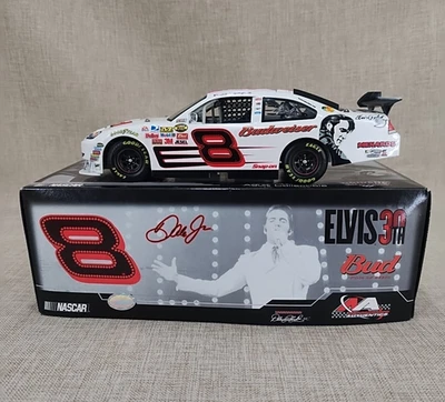 1:24 MA Diecast Dale Earnhardt Jr. #8 Budweiser 2007 Impala SS COT Elvis 30th Foto 1 de 4