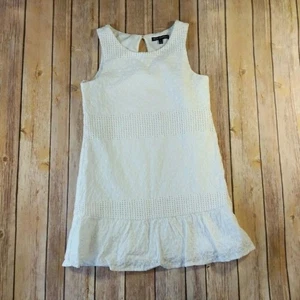Sequin Hearts  White Sleeveless Dress Size 8 - Picture 1 of 2