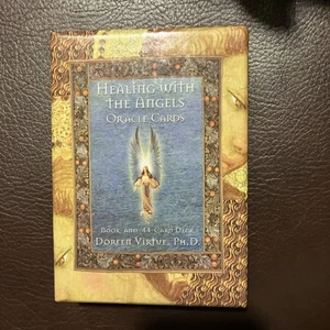 HEALING WITH THE ANGELS ORACLE CARDS BOOK & 44 CARD DECK NEW IN PACKAGE SEALED - Picture 1 of 6