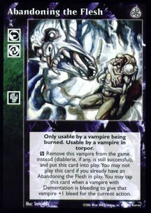 Abandoning the Flesh [Third set] - VTES card - Imagen 1 de 2