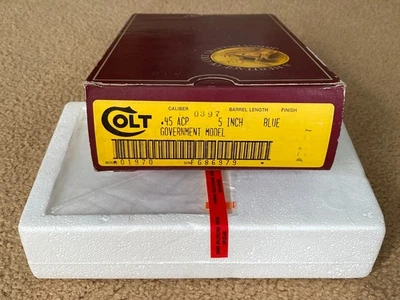 VINTAGE COLT GOVERNMENT MODEL BOX - Image 1 of 3