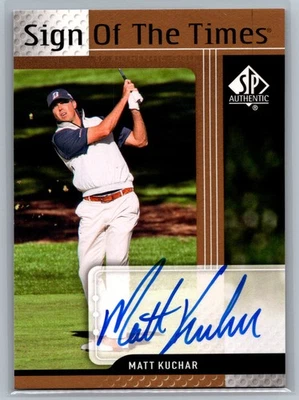 2014 SP Authentic #ST-MK Matt Kuchar AUTO - Image 1 of 2