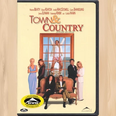 Diane Keaton TOWN & COUNTRY DVD Goldie Hawn WARREN BEATTY Andie MacDowell   1111 - Image 1 of 2