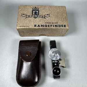 Vintage Imperial Precision Rangefinder USA w/Box & Leather Case - Picture 1 of 11