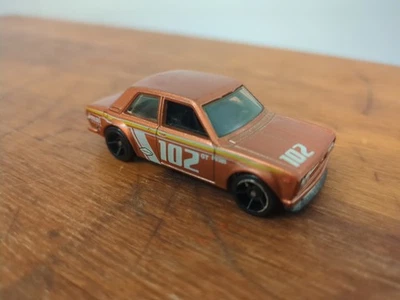 Hot Wheels 2009 First Editions Copper Paint #102 GT Datsun Bluebird - Image 1 of 4