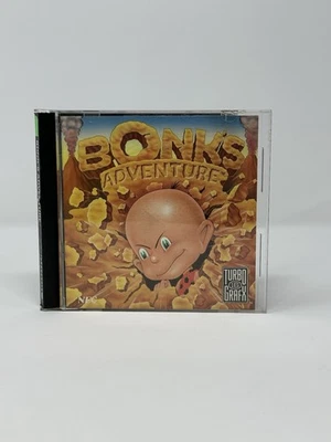 Bonk's Adventure (TurboGrafx 16, TG 16) Game, Jewel Case And Manual. - Image 1 of 4