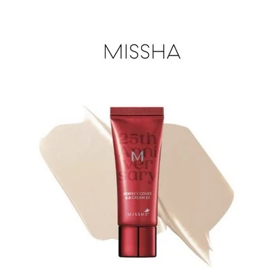 MISSHA M Perfect Cover Red BB Cream 20ml 2 Shade 21 /23 Korea Limited Edition - image 1 of 4