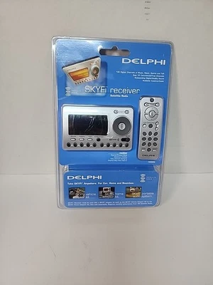 Delphi XM Satellite Radio Model #SA50000-11P1 Receiver & Remote Nos Read!  - Image 1 of 4