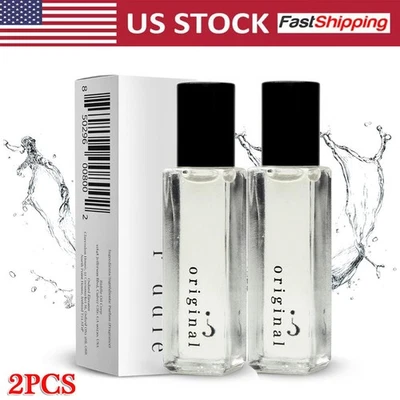 2x Riddle Oil Original Roll On Subtle Pheromone Perfume Amber & Musk Mini Rolle - Image 1 of 4