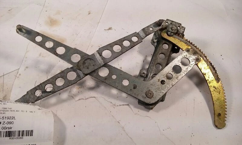 75-89 Volvo 240 260 Driver Left Rear Window Regulator Manual - Image 1 of 4