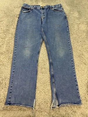 Pantalones de mezclilla de colección Big Mac Jeans para hombre 38x34 pierna recta JC Penney ropa de trabajo Y2K años 90 Foto 1 de 4