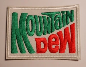 Vintage Mountain Dew Bügelbild Patch #2 2,75" x 3,75" - Bild 1 von 1