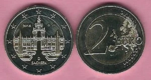 2 € Sondermünze Deutschland 2016 - Sachsen - Dresdner Zwinger - "G" Karlsruhe - Picture 1 of 1