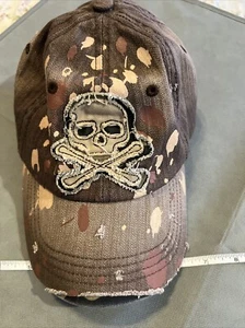 Y2K Spitfire Distressed Skull Cap  - Picture 1 of 14