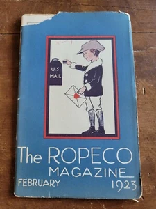 Ropeco Magazine Rogers Pete Feb 1923 Boy Scout Apparel Art Deco U.S. Mail Cover - Picture 1 of 6