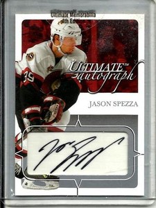 Jason Spezza 03/04 In The Game Ultimate Memorabilia Autograph #69/135
