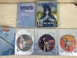 Naruto Uncut Box Set Vol. 10 (DVD 3-Disc Set) w/Booklet Shonen Jump Ep.121-135 - Picture 1 of 8