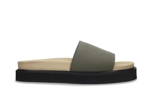 Sandalias veganas destalonadas unisex suela plataforma acolchada anatómica nobuk - Imagen 1 de 9