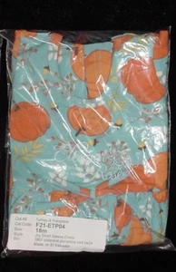 Neu mit Etikett Eleanor Rose Mädchen Thanksgiving Kürbis Freude kurzärmliges Kleid 18 Monate - Bild 1 von 5