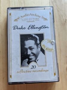 TESTED Duke Ellington Collectors Edition Audio Archive Cassette Tape 20 Tracks