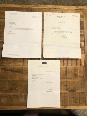 3 ORIGINAL Letters to Val Halamandaris/NAHC Fm: Kathryn Bushkin/UN Foundation Cover