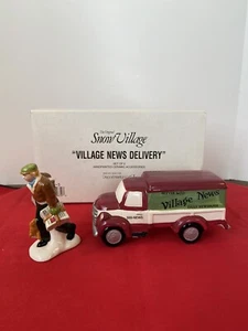 Department 56 Snow Village News Delivery #5459-3 (2 piece set) - Picture 1 of 1