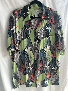 Vtg. Bishop St. Hawaii Rayon  Shirt Mens sz. M Hawaiian - Picture 1 of 5