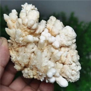 Il simbiotico del cristallo naturale di fiore di zincite e zucchero bianco stalatti giallo - Foto 1 di 9